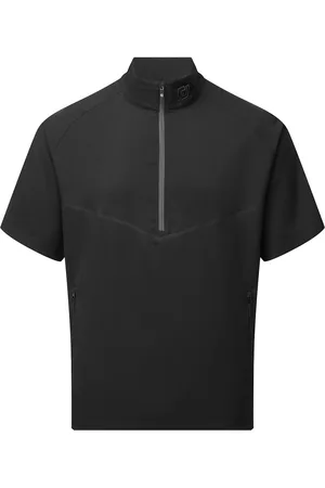FootJoy Zephyr Ss Windshirt Sport Men Sport Clothing Sport Tops Sport Polos Sport Short-sleeved Polos Black