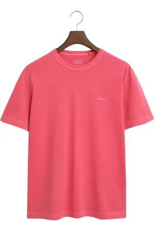 GANT Sunfaded Ss T-Shirt Tops T-shirts Short-sleeved Red
