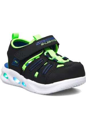 Skechers Boys Sola Glow Sandal Shoes Summer Shoes Sandals Multi/patterned