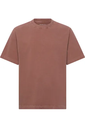 Abercrombie & Fitch Anf Mens Knits Tops Shirts Short-sleeved Shirts Coral