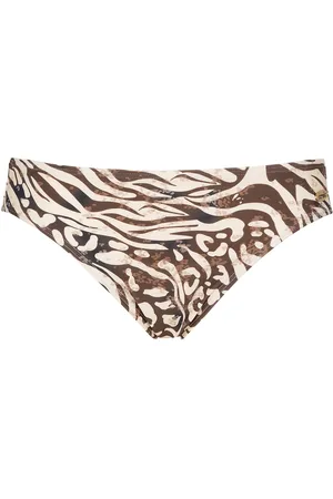 Damella of Sweden Bikinibrief Swimwear Bikinis Bikini Bottoms Bikini Briefs Brown