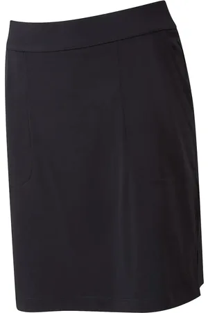 FootJoy Interlock Skort - Long Sport Women Sport Clothing Sport Shorts Sport Golf Shorts Black