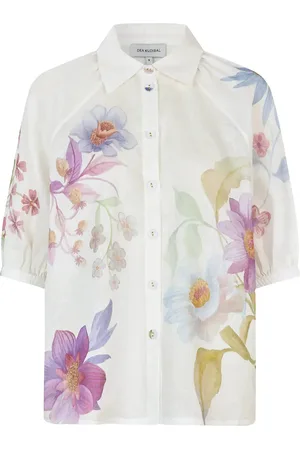 Dea Kudibal Eladea Ns Tops Shirts Short-sleeved White