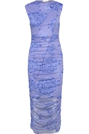 Noella Sutton Dress Polvipituinen Mekko Blue