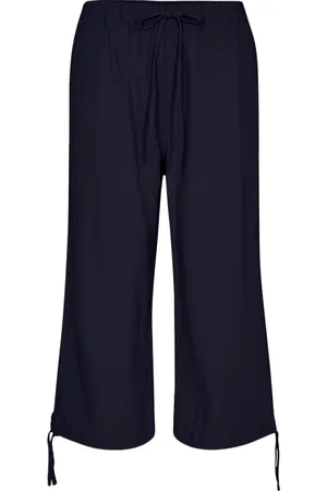 soyaconcept Sc-Cissie Bottoms Trousers Culottes Blue