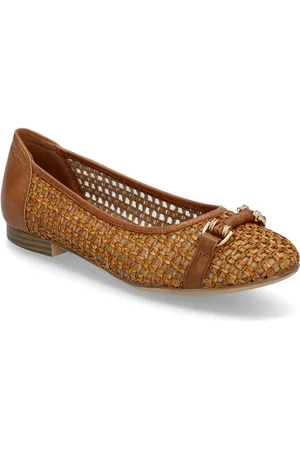 Tamaris Woms Ballerina Ballerinat Brown