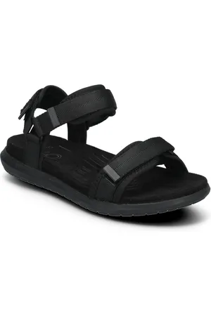Woden Line Lite Matalapohjaiset Sandaalit Black