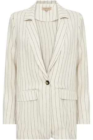 soyaconcept Sc-Poula Blazers Single Breasted Blazers Cream