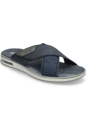 Rieker 29083-14 Shoes Summer Shoes Sandals Pool Sliders Navy