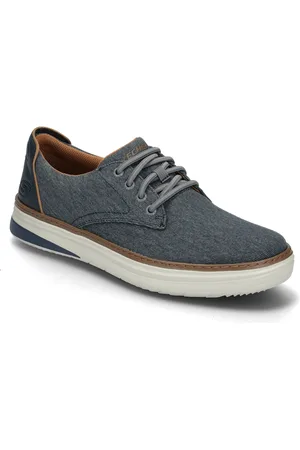 Skechers Mens Hyland Matalavartiset Sneakerit Tennarit Navy