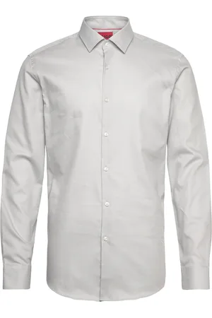 HUGO BOSS Kenno Tops Shirts Casual Shirts White