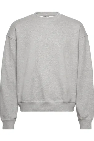 Weekday Boxy Terry Sweatshirt Tops Sweat-shirts & Hoodies Sweat-shirts Grey