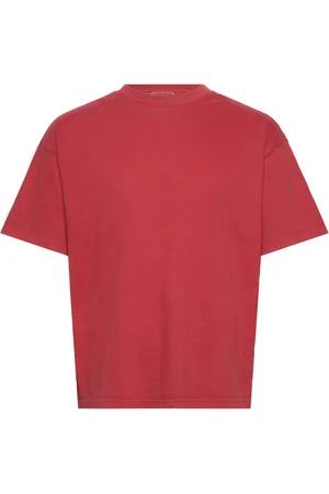Weekday Boxy T-Shirt Tops T-shirts Short-sleeved Red