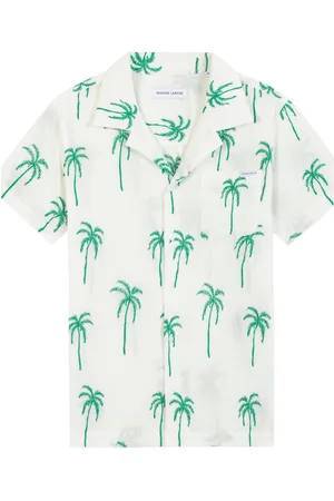 Maison Labiche Germain Shirt Tops Shirts Short-sleeved Shirts White
