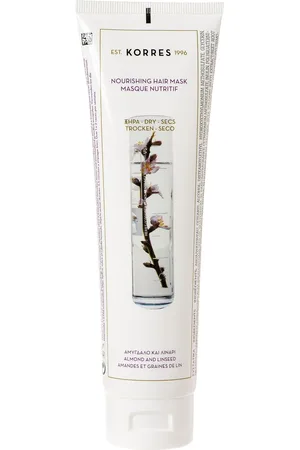 Korres Almond Oil + Linseed Hair Mask For Dry / Damaged Hair Hiusnaamio Nude