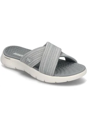 Skechers Womens Go Walk Flex Sandal Matalapohjaiset Sandaalit Grey