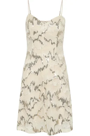 Gestuz Gzsagina Short Dress Lyhyt Mekko Cream