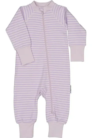 Geggamoja Pyjamas Two Way Zipper Pyjama Purple