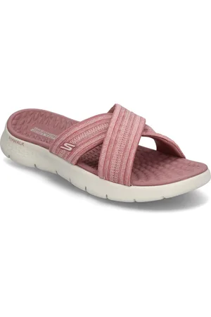 Skechers Womens Go Walk Flex Sandal Matalapohjaiset Sandaalit Pink