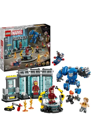 LEGO Wear Iron Mans Laboratorium: Dragtgalleriet Toys Toys classic Multi/patterned
