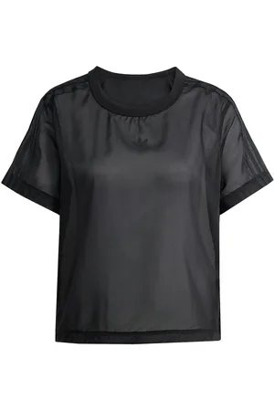 adidas Sheer 3S Tee Sport Women Sport Clothing Sports Tops & T-shirts Sport T-shirts Black