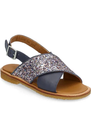 ANGULUS Sandals - Flat - Open Toe - Op Shoes Summer Shoes Sandals Navy