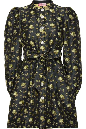 Custommade Lynett Jacquard Lyhyt Mekko Black