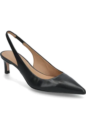 HUGO BOSS Janet_Slb50_Na Shoes Sling Backs Heeled Slingbacks Black