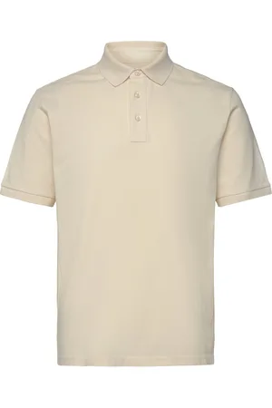 GANT Sunfaded Ss Polo Tops Polos Short-sleeved Cream