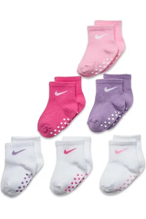 Nike 6Q-6Pk Quarter Sock Jarrusukat Pink