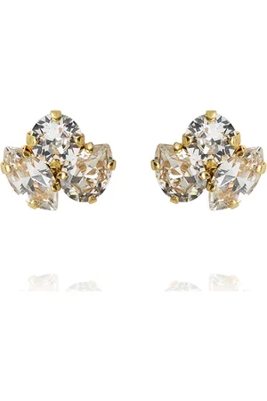 Caroline Svedbom Ana Earrings Gold Accessories Jewellery Earrings Studs Gold