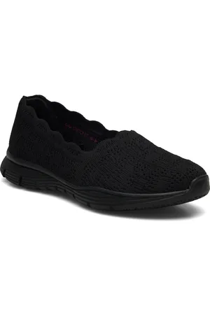 Skechers Womens Seager Ballerinat Black