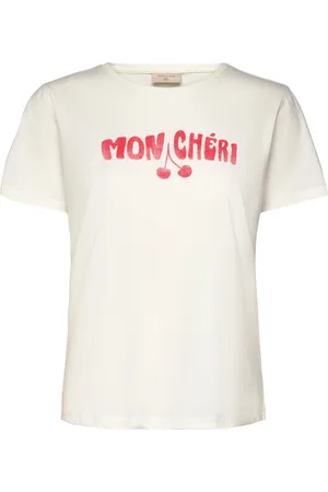 Freequent Fqfenjal-Tee Tops T-shirts & Tops Short-sleeved White