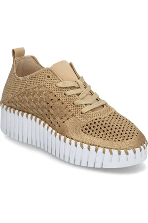 Ilse Jacobsen Tulip Embroidery Matalavartiset Sneakerit Tennarit Beige