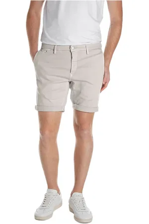 Replay Benni Short Shorts Regular Hyperchino Color Xlite Bottoms Shorts Casual Beige