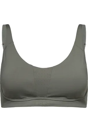 Björn Borg Borg Reform Sports Bra Sport Women Sport Clothing Sport Bras - All Khaki Green