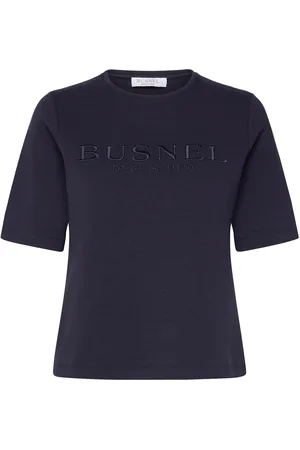 BUSNEL Hanna T-Shirt Designers T-shirts & Tops Short-sleeved Navy