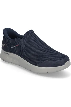 Skechers Men Go Walk Flex Ojai Sport Men Sport Shoes Sport Sneakers Sport Slip On Sneakers Navy