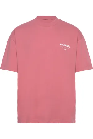 AllSaints Underground Tops T-shirts Short-sleeved Red