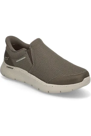 Skechers Men Go Walk Flex Ojai Sport Men Sport Shoes Sport Sneakers Sport Slip On Sneakers Brown
