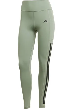 adidas Opt 3S 1/1 Sport Women Sport Clothing Sport Tights Sport Leggings Green