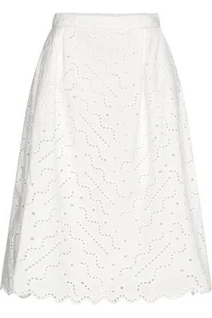 Suncoo Flavie Skirts Knee-length & Midi Skirts White