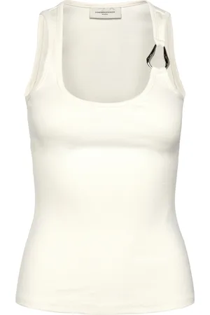 Copenhagen Muse Cmsiv-To Tops T-shirts & Tops Sleeveless White