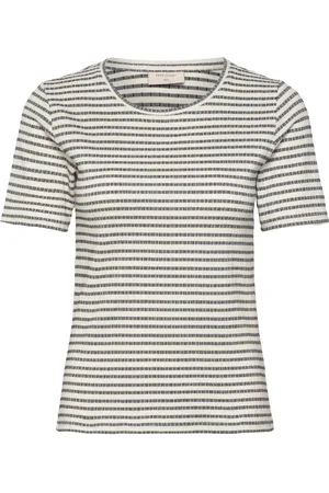Freequent Fqsofie-Tee Tops T-shirts & Tops Short-sleeved White