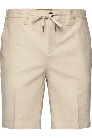 MOS MOSH Gallery Mmghunt Plage String Shorts Bottoms Shorts Chinos Shorts Cream