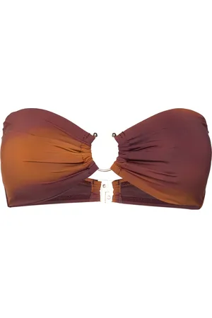 Hunkemöller Janiero Bandeau Swimwear Bikinis Bikini Tops Bandeau Bikinitops Orange