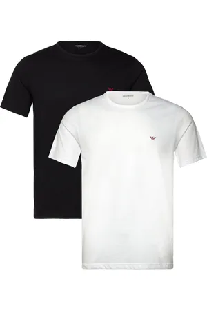 Emporio Armani 2 Pack Top Tops T-shirts Short-sleeved White