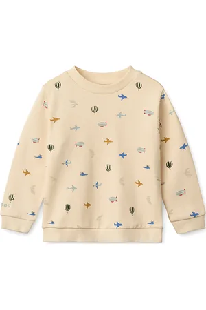 Liewood Thora Printed Sweatshirt Tops Sweat-shirts & Hoodies Sweat-shirts Beige