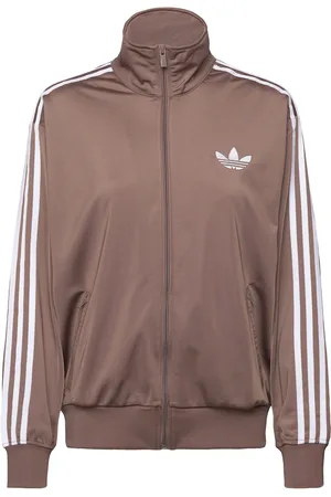 adidas Firebird Tt Sport Women Sport Clothing Sport Sweat-shirts & Hoodies Sport Sweat-shirts Brown