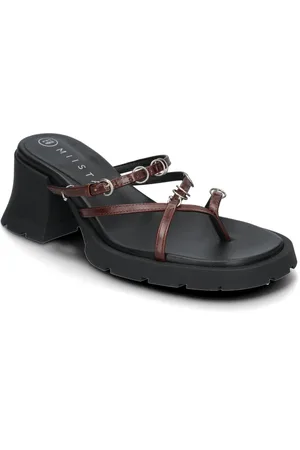 Miista Jaslene Brown Sandal Korolliset Sandaalit Black